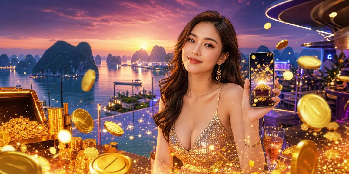 Ảnh minh họa thanh toán và rút tiền qua ứng dụng tại Hạ Long